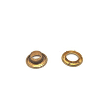 Load image into Gallery viewer, #2 Spur Grommet – Brass 7/16” (25 Pack)