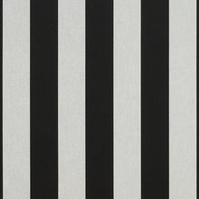 Load image into Gallery viewer, Sunbrella® Beaufort Black / White 6 Bar 46” 5704-0000