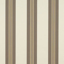 Load image into Gallery viewer, Sunbrella® Taupe Tailored Bar Stripe 46” 4945-0000