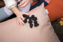 Load image into Gallery viewer, blackberries-on-sunbrella-fabric_d8affa53-2654-42b3-ab9e-8418d7927a32