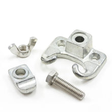 Load image into Gallery viewer, Head Rod Clamp #6 For Wood – Zinc 1/2” (Hooked)