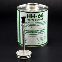 Load image into Gallery viewer, HH-66 Vinyl Cement – 32oz (Quart) (front with brush-cap top)