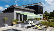 Load image into Gallery viewer, Awning Covering Backyard Patio