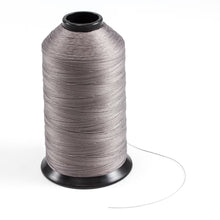 Load image into Gallery viewer, A&E® Sunstop® Polyester Sewing Thread Tex 90 – 8oz Cadet Grey (1920 m)