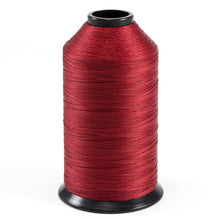 Load image into Gallery viewer, A&E® Sunstop® Polyester Sewing Thread Tex 90 – 8oz Jockey Red (1920 m)