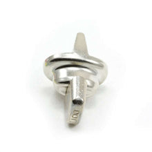 Load image into Gallery viewer, turn-button-double-prong-nickel-3