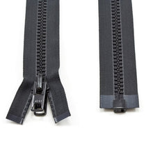 Load image into Gallery viewer, YKK® Vislon® #10 Double Pull Zipper – Black 54”