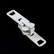 Load image into Gallery viewer, YKK® Vislon® #10 Auto-Locking Double Pull Slider – White