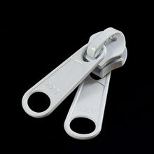 Load image into Gallery viewer, ykk-ziplon-10-slider-white-0