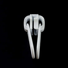 Load image into Gallery viewer, ykk-ziplon-10-slider-white-2