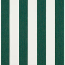Load image into Gallery viewer, Sunbrella® Beaufort Forest Green / Natural 6 Bar 46” 4806-0000 
