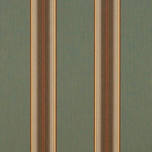 Load image into Gallery viewer, Sunbrella® Forest Vintage Bar Stripe 46” 4949-0000 
