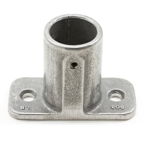 Slip-Fit Adjustable Post Socket #206L – Aluminum 1”