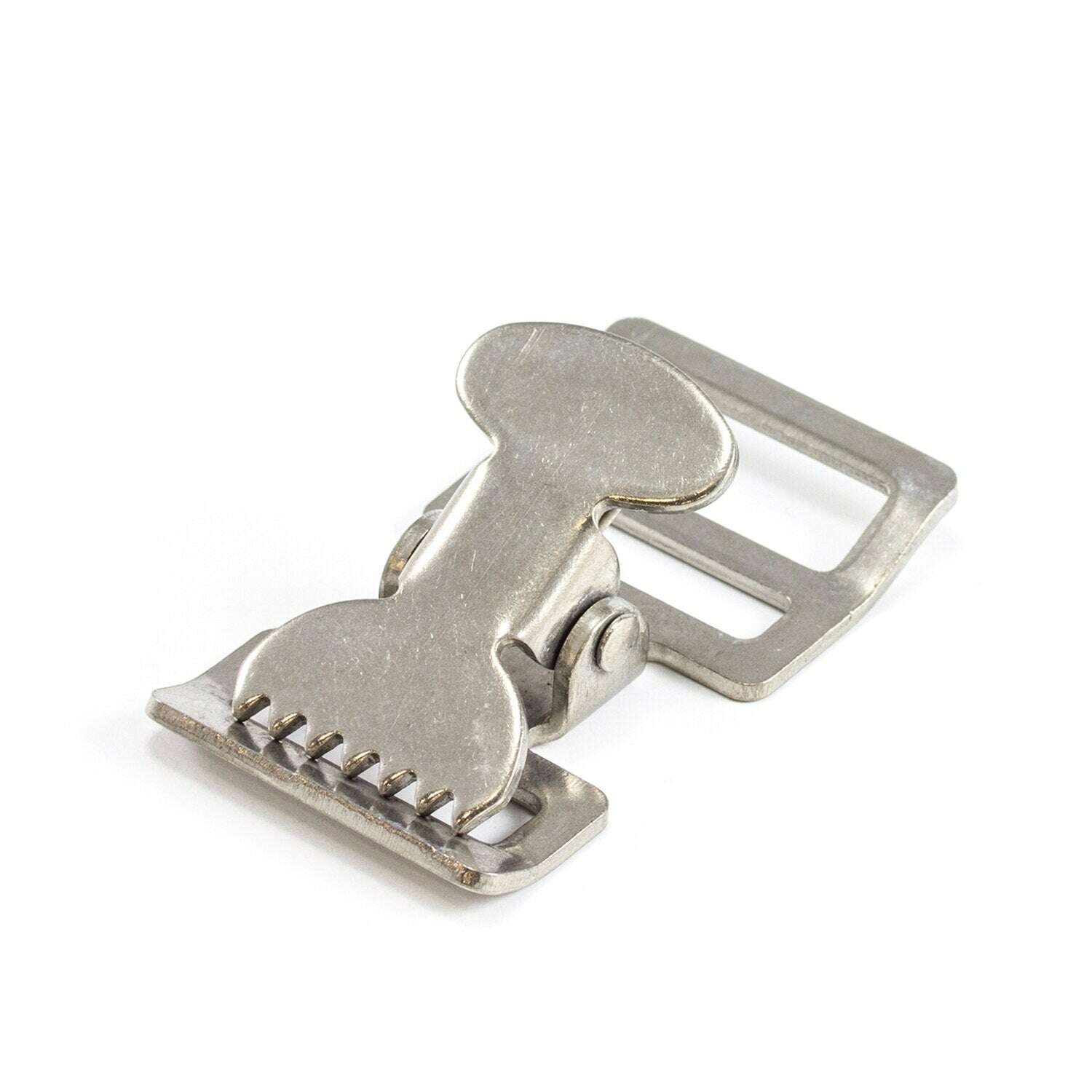 Push Button Buckle #6105 – Stainless 1” – House of Canvas