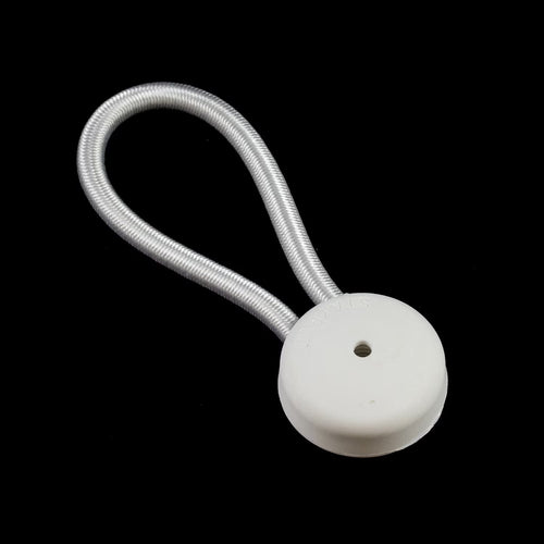 Stayput® Shock Cord Loop #70W – White Nylon (Without Carabiner)
