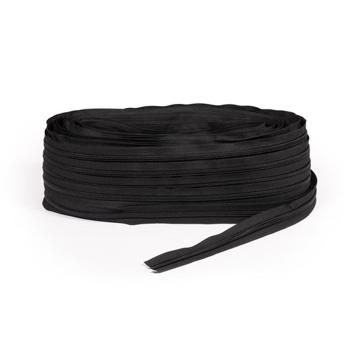 YKK® Ziplon® #10 Coil Zipper – Black